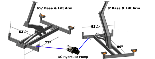 AmeriDeck Lift Arms